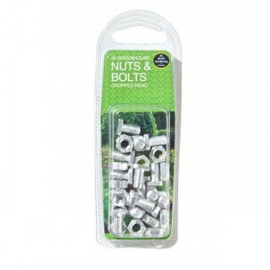 GREENHOUSE NUTS AND BOLTS CROSSED HEAD (15)